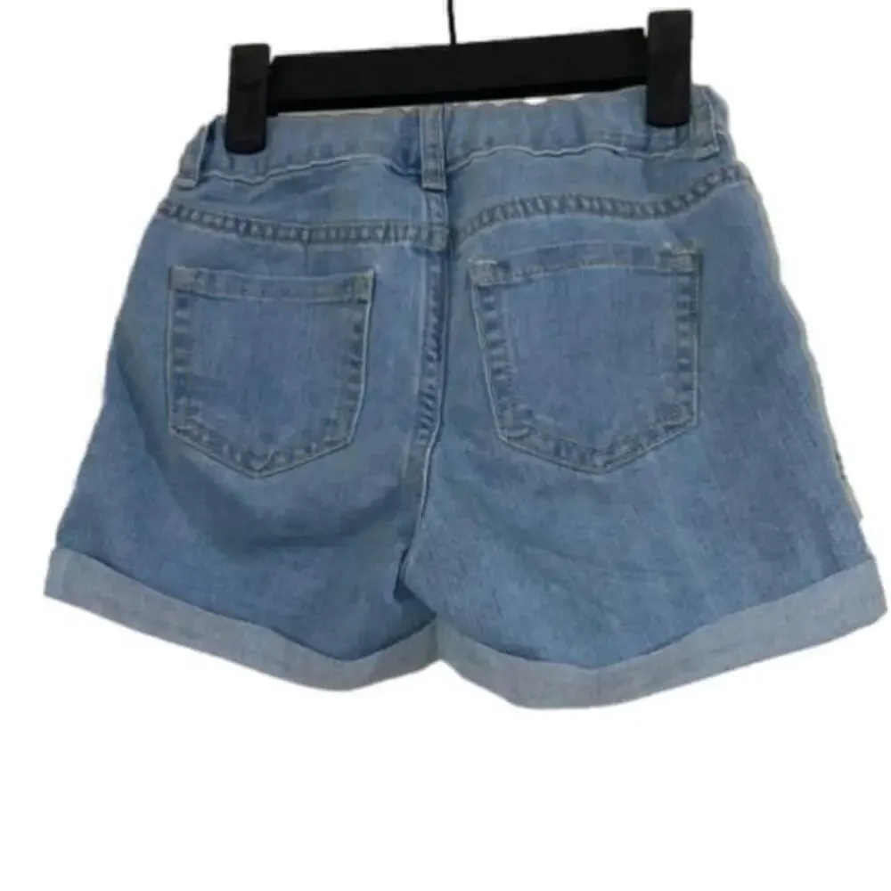 ⭐️ 3/$20 Girls The Children's Place Blue Denim Shorts Size 8 NWT